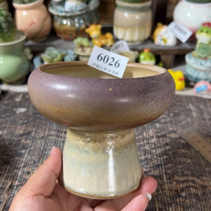 口9高10 手工花盆满30包邮