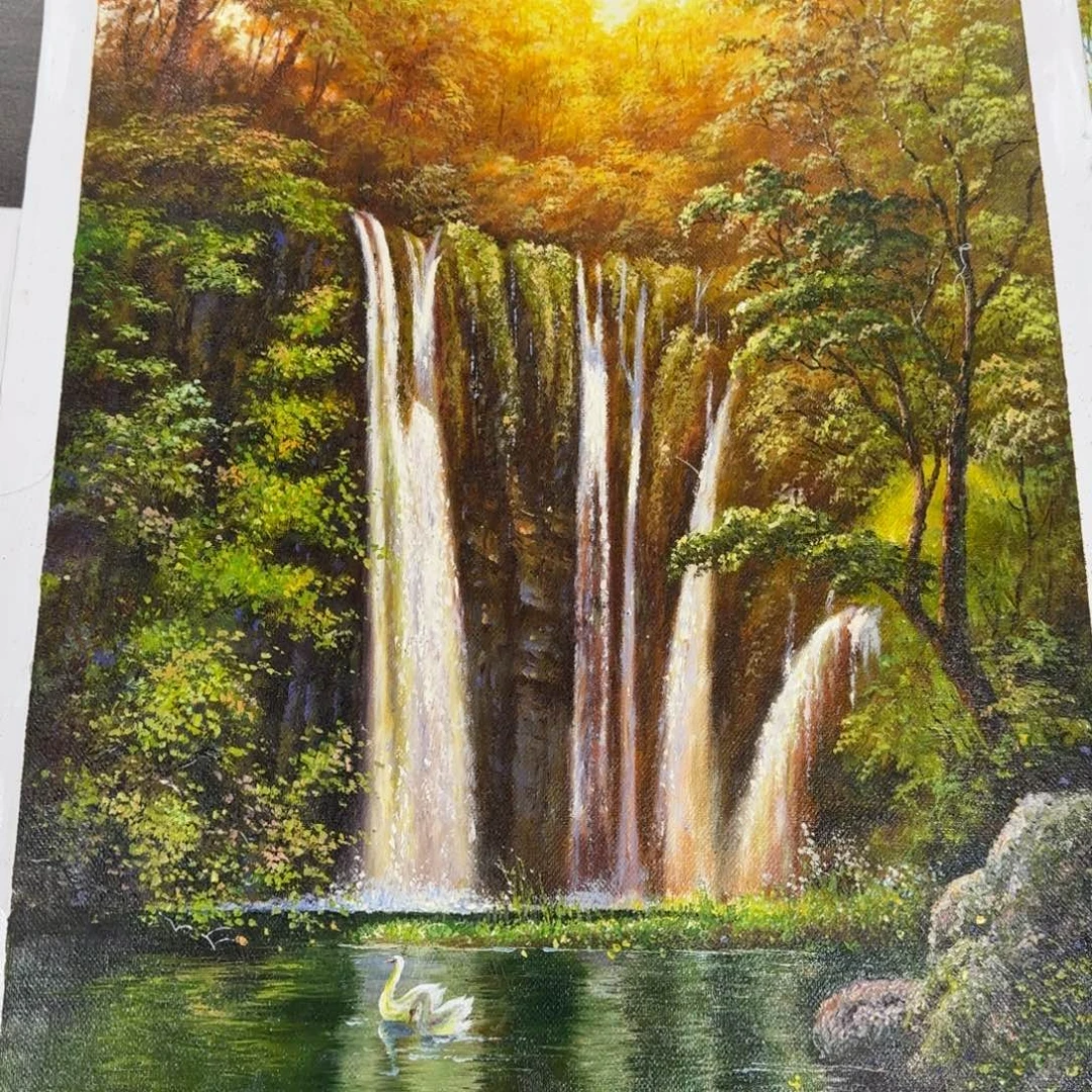 油画您好在这条路都