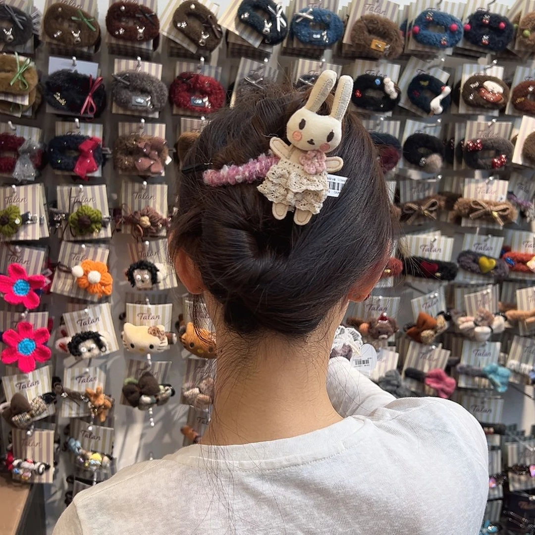 布艺铁合金扭扭夹