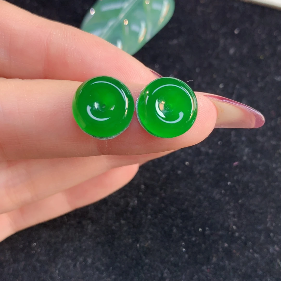 翡翠裸石11.87-3.76.扣子