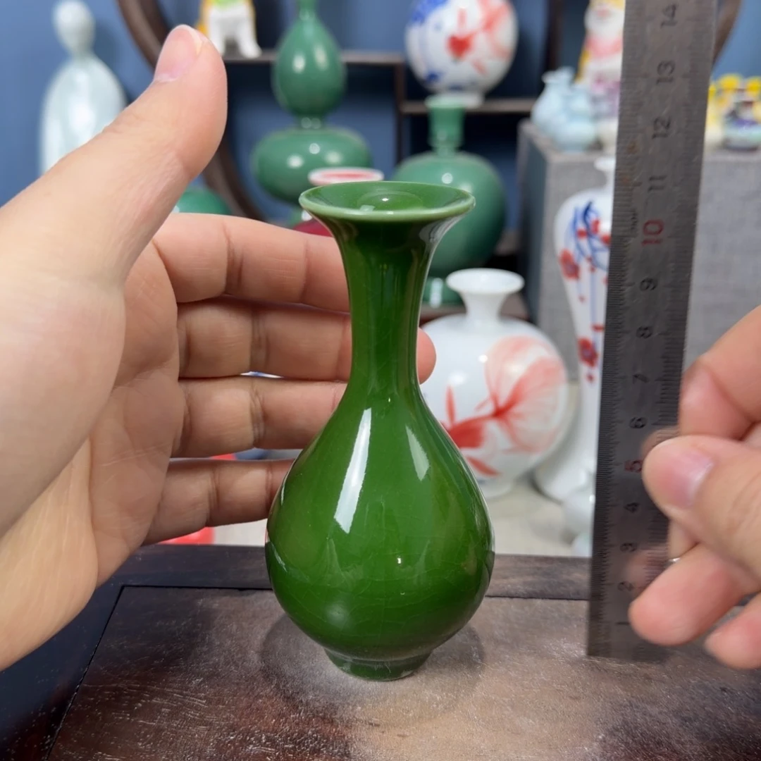 陶瓷手工小花器摆件