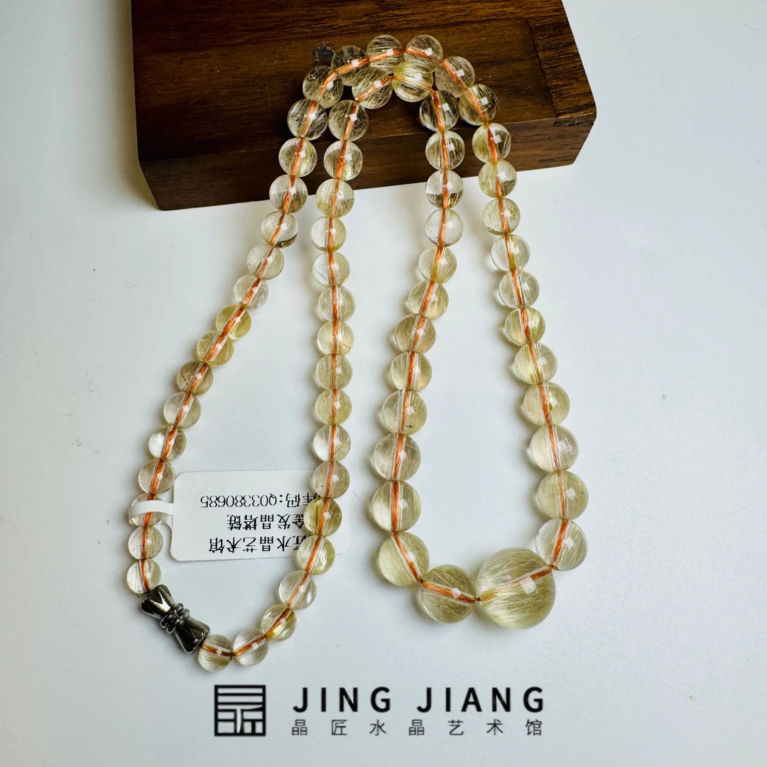 晶匠金发晶塔链 编号-JP52884