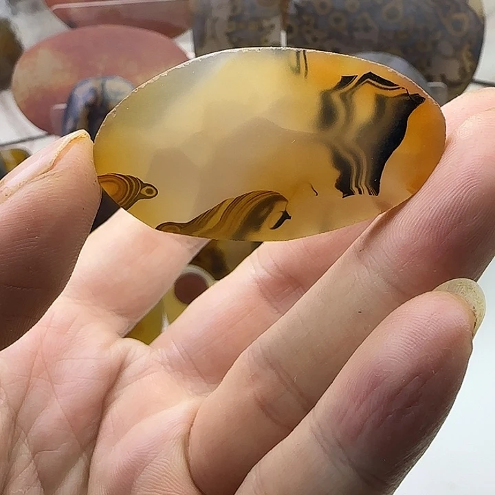 玛瑙/玉髓未镶嵌颈饰