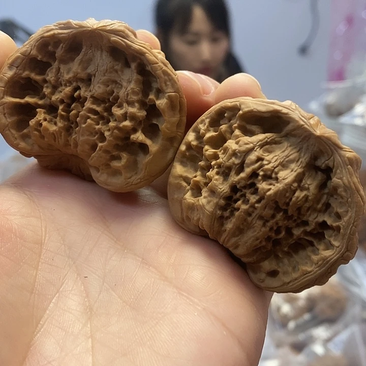 把件文玩核桃48.5蛇头