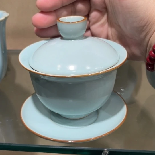瓷片陶瓷茶具汝瓷茶具