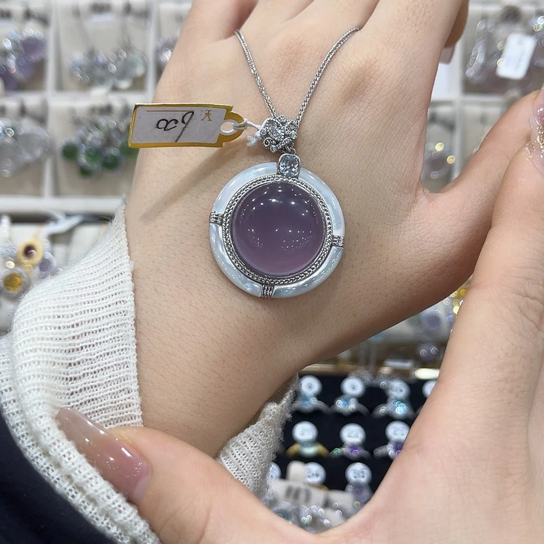 枍***树蛇纹石玉银S925镶嵌戒指