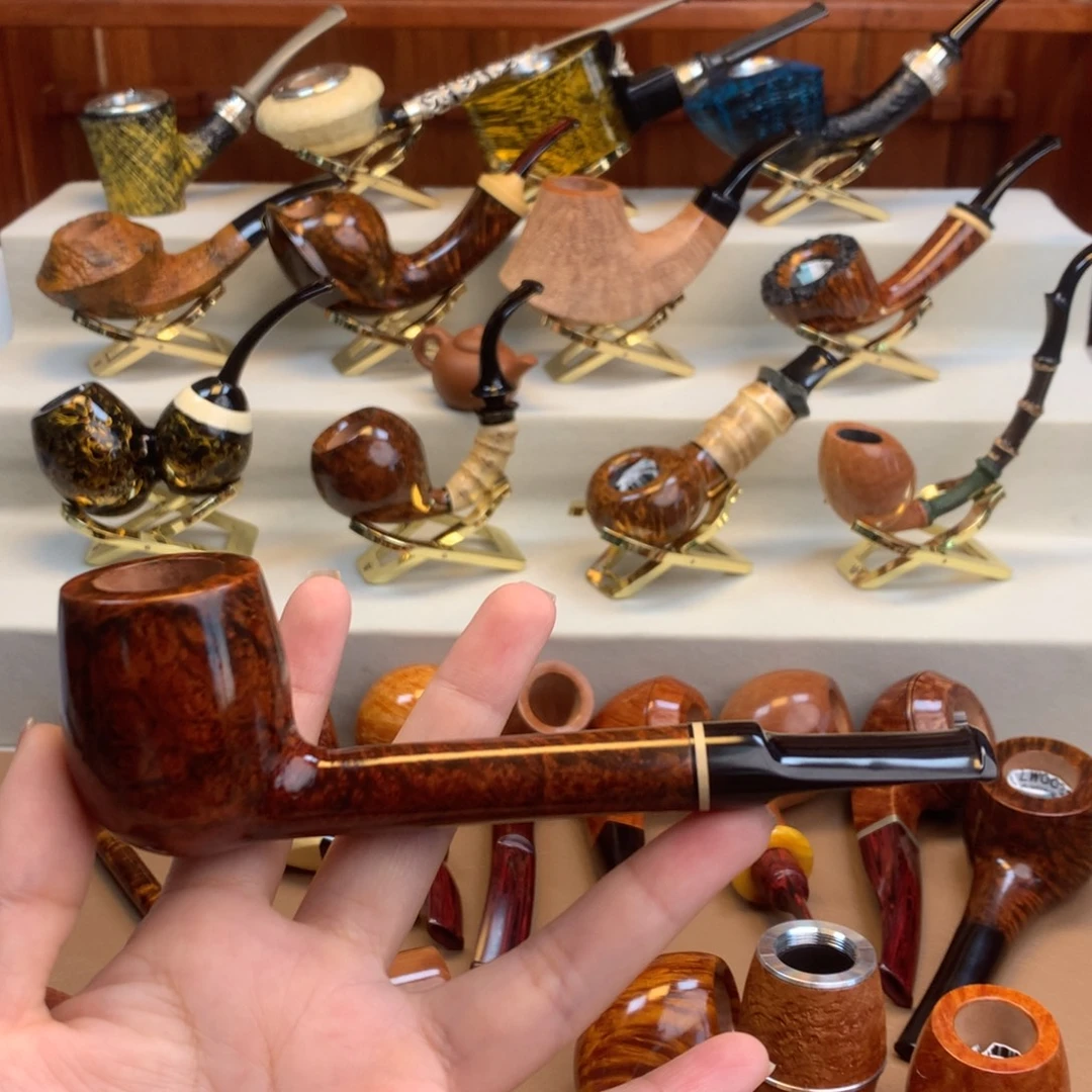 椰***酒高品质一石楠木烟斗