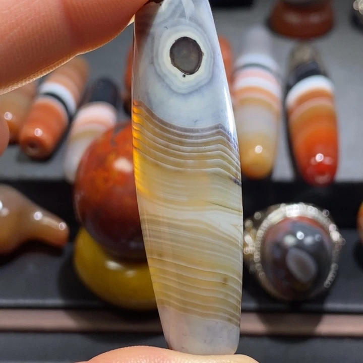 玛瑙/玉髓未镶嵌挂件