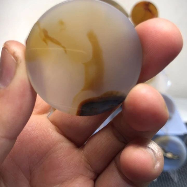 玛瑙/玉髓合金颈饰