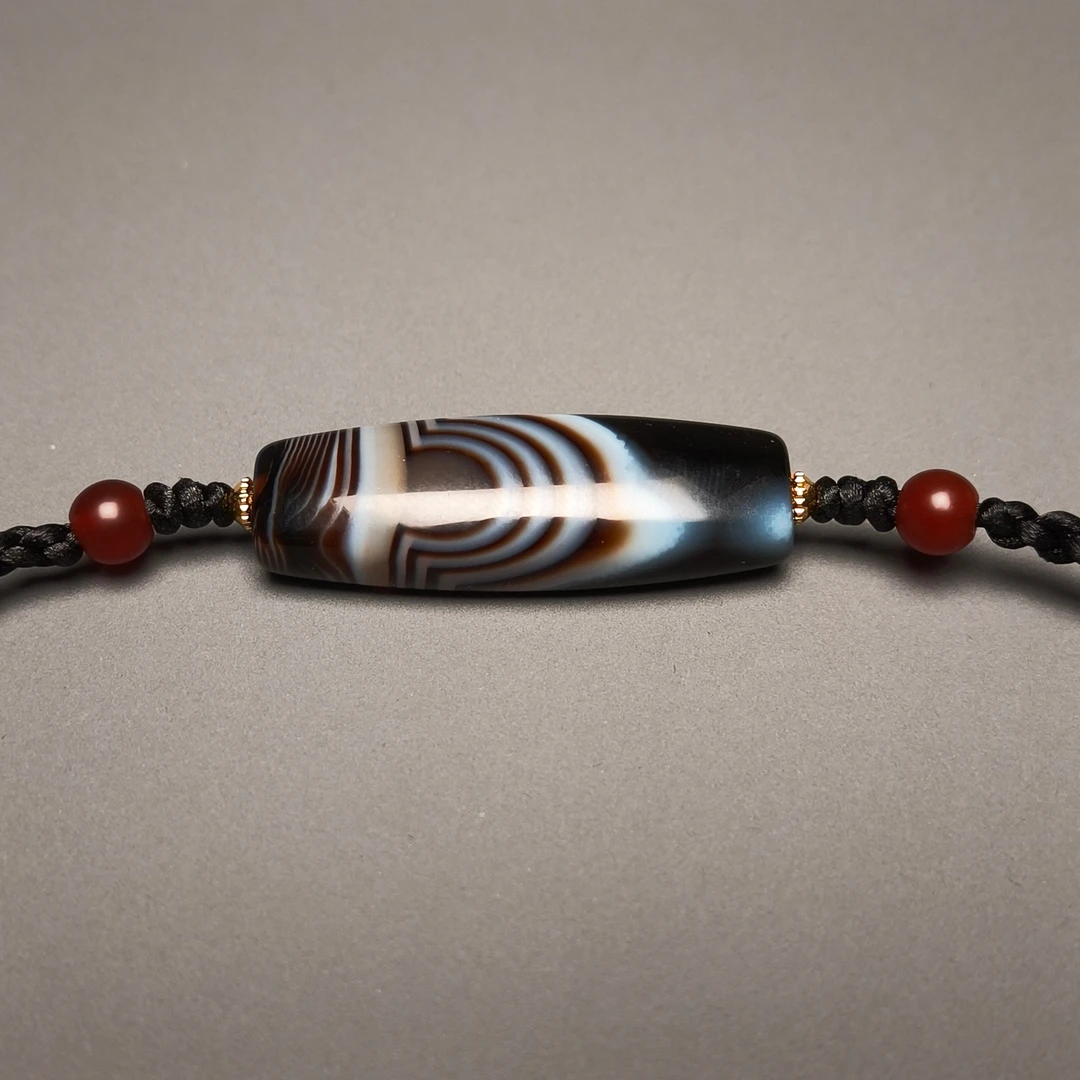 民国玛瑙勒子/DZ465831/古玩/收藏/德州文物