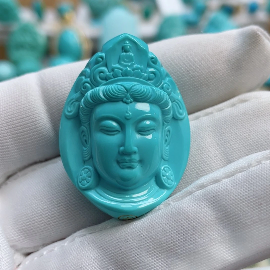 绿松石珠宝奇石未镶嵌