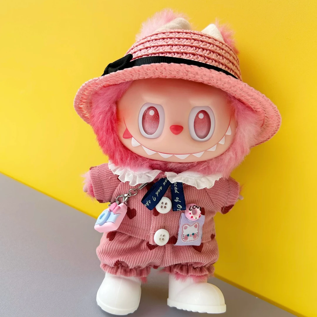 3.0娃衣端毛绒公仔挂件玩偶礼服套装女生可爱摆件