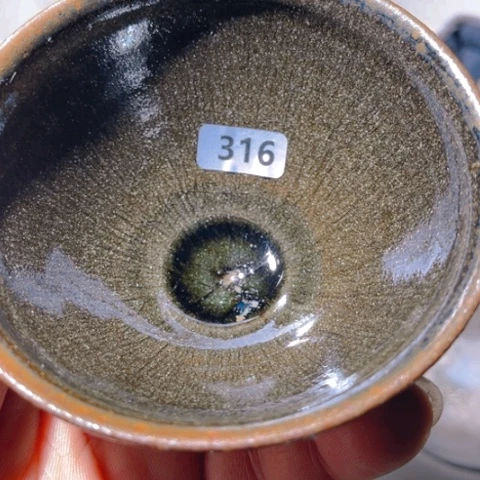 茶盏原矿原釉柴烧建盏