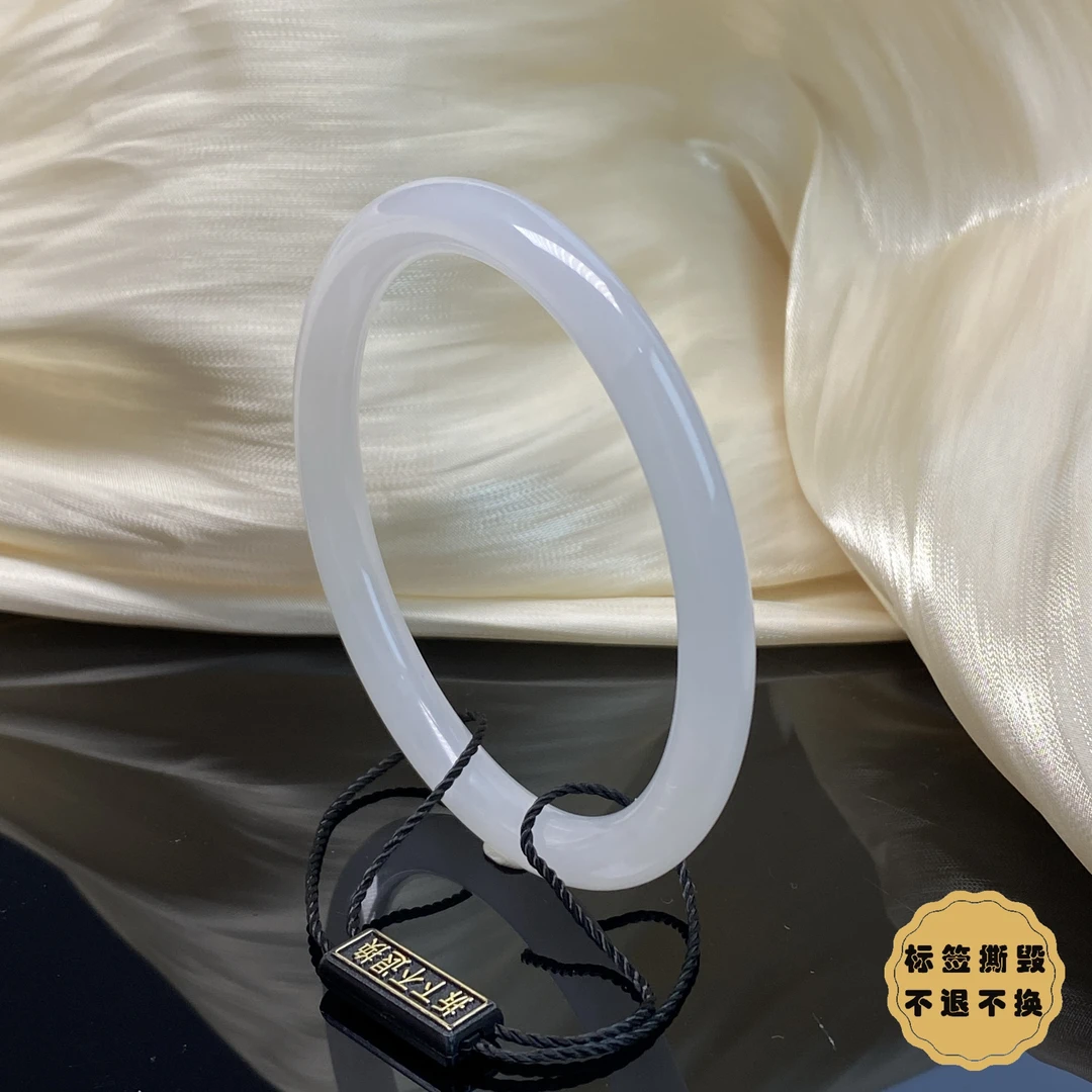 【小北好物】金丝玉手镯圈口50-64带微翠【多样性发一件】QK87X75