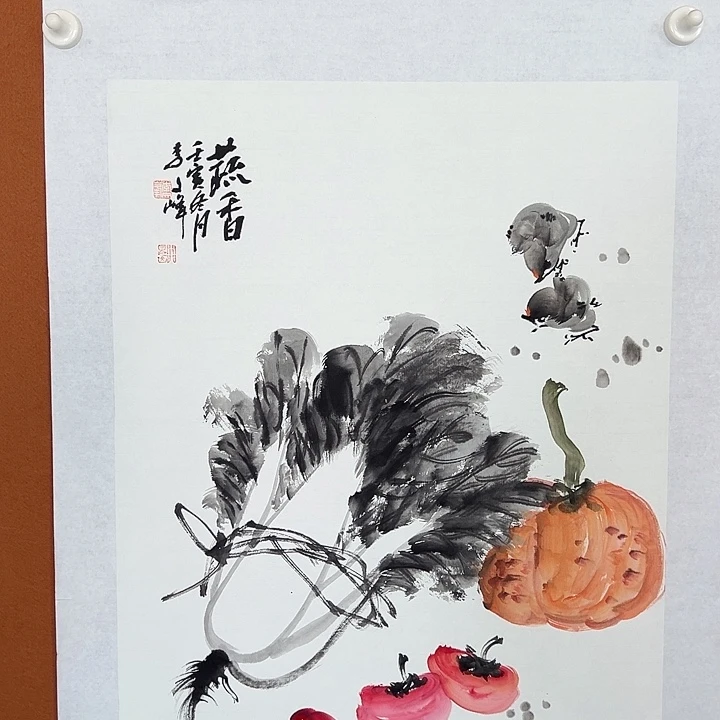 国画李文峰的画作