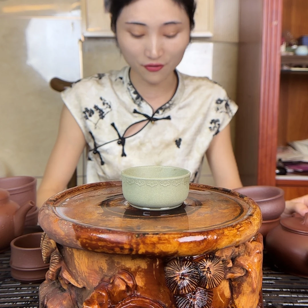茶壶紫砂一壶李紫砂