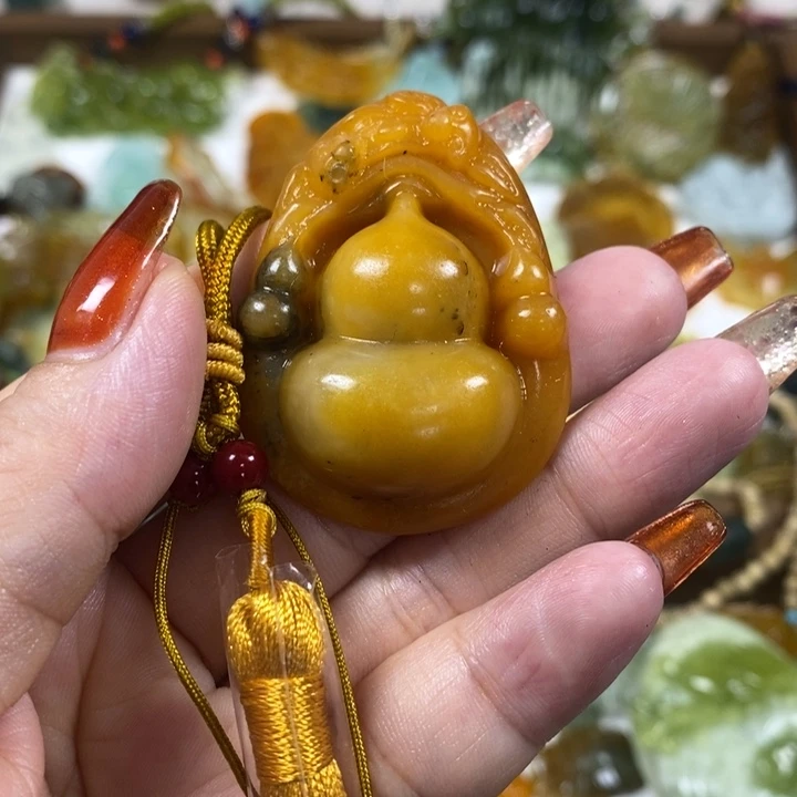蛇纹石玉未镶嵌手把