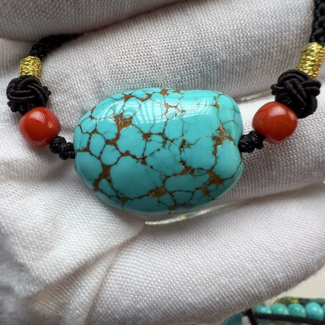 绿松石未镶嵌配饰19.2*24.4