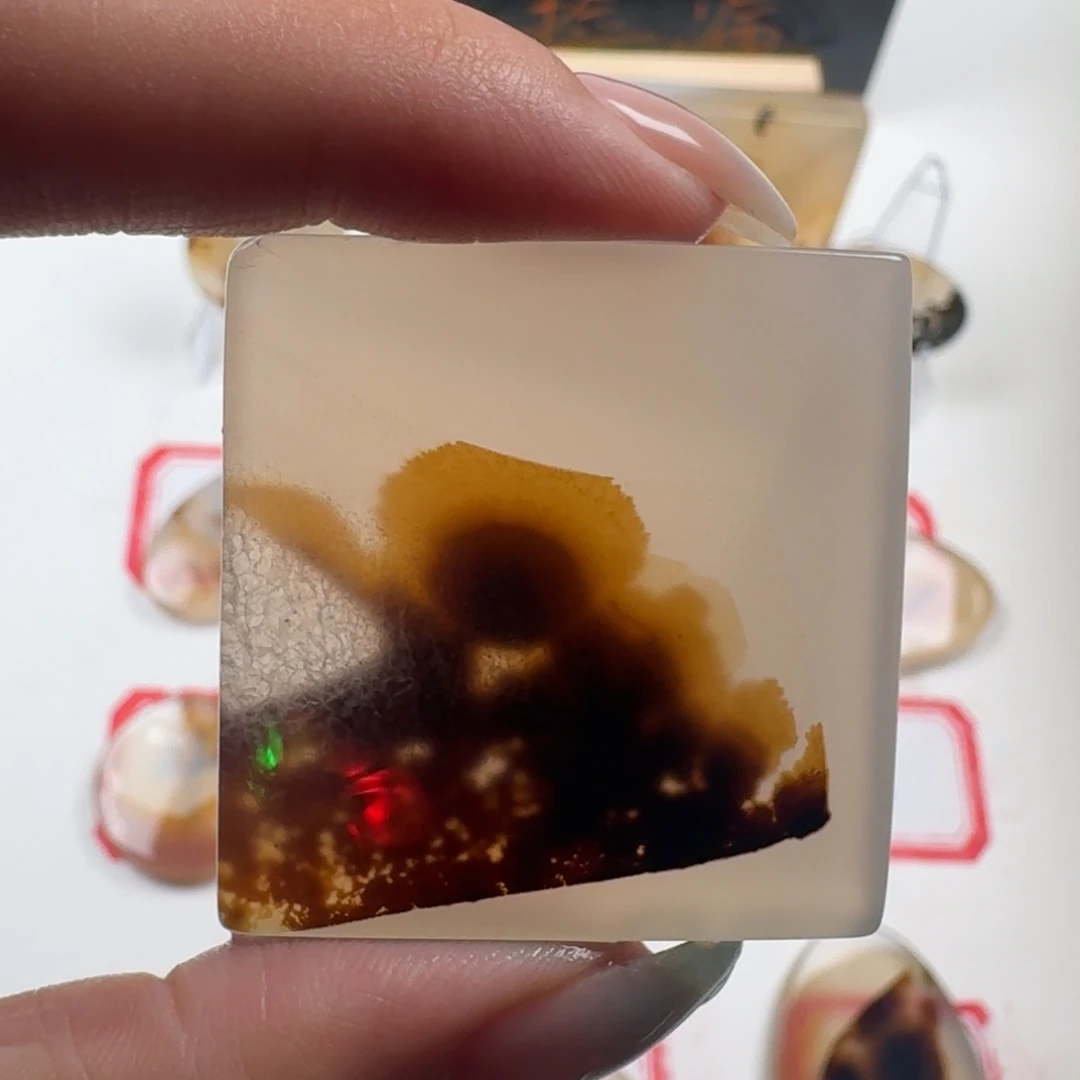 玛瑙/玉髓吊坠(不含链)未镶嵌