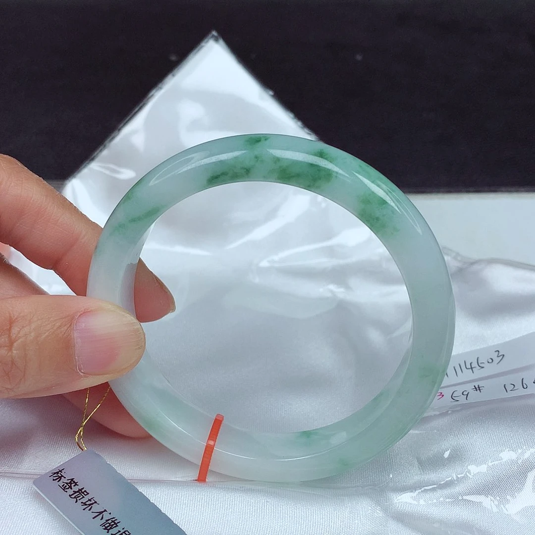 未镶嵌手镯翡翠59圈4503