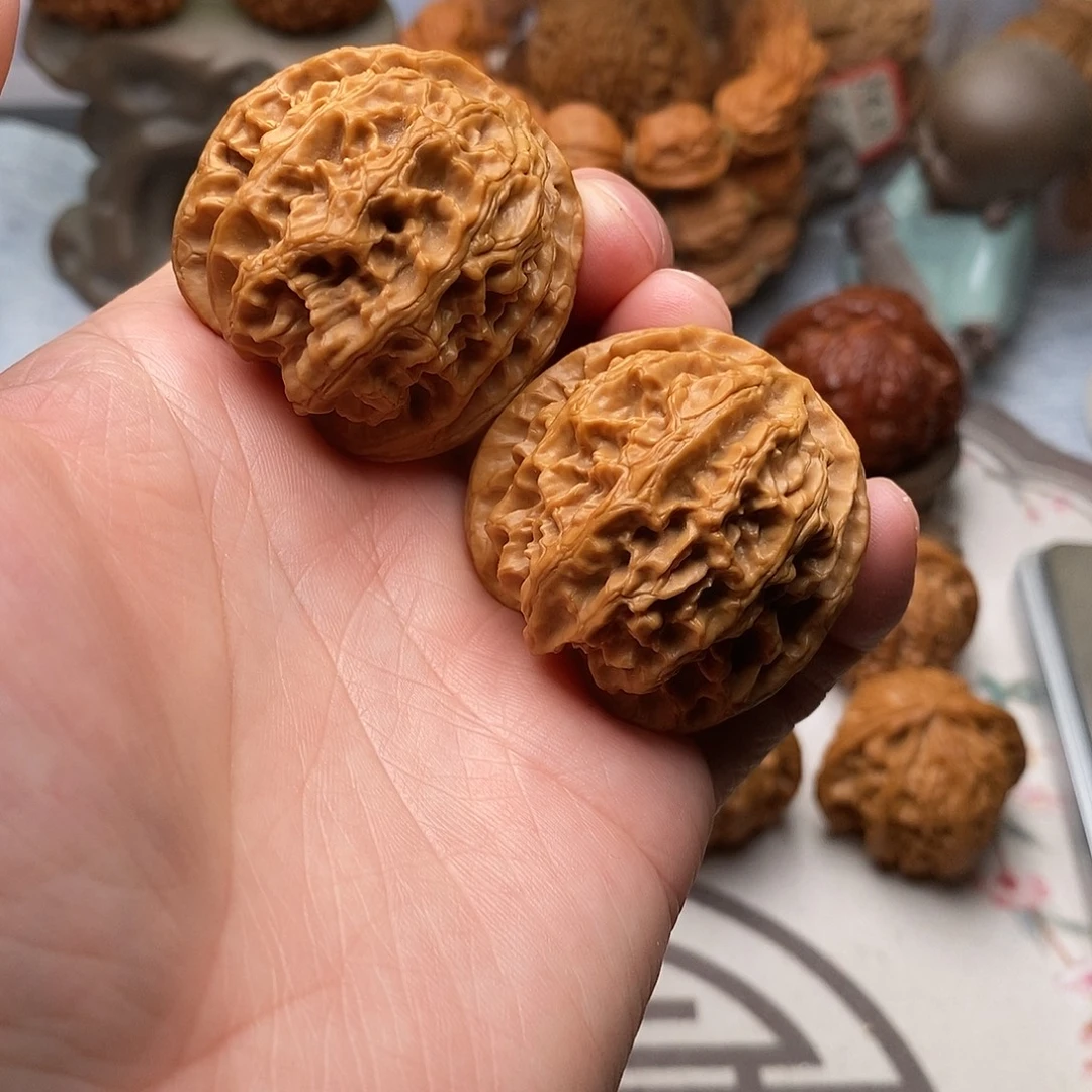 把件文玩核桃苹果