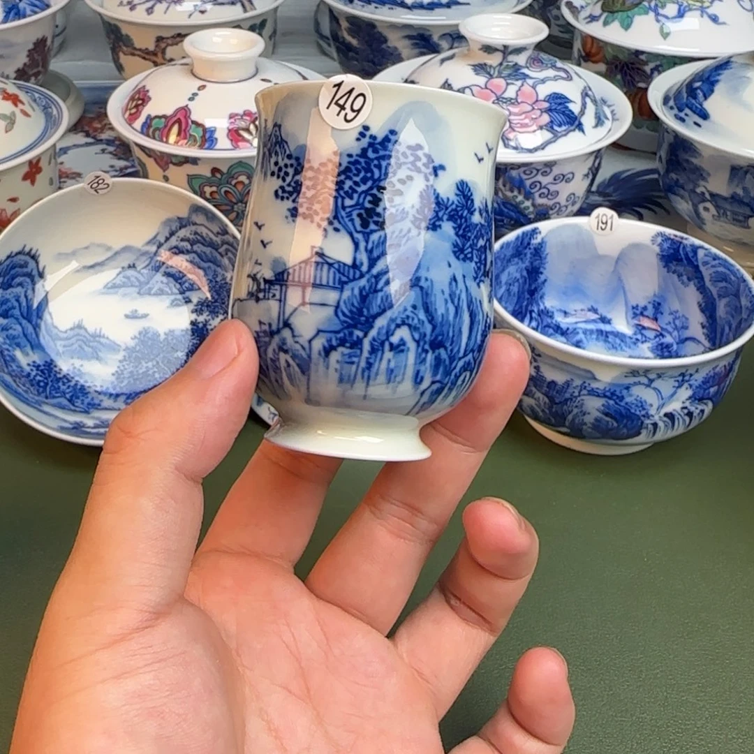 彦祖纯手工手绘茶具149