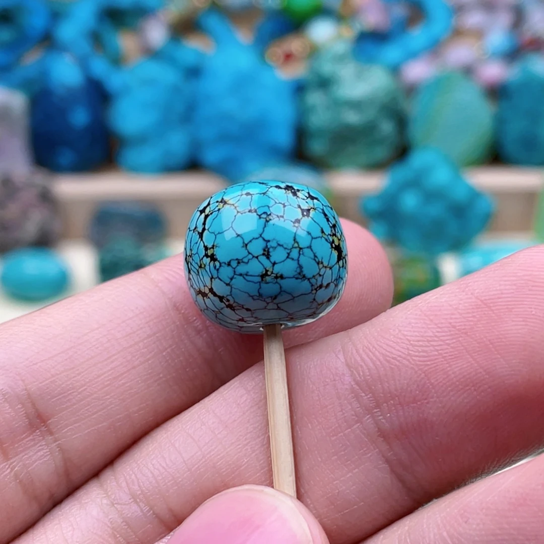 绿松石未镶嵌绿松石16x14mm