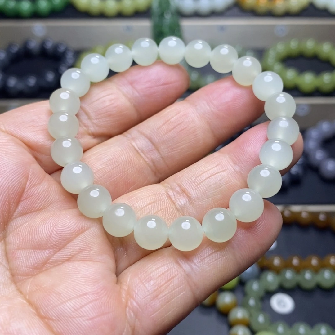 和田玉未镶嵌手串