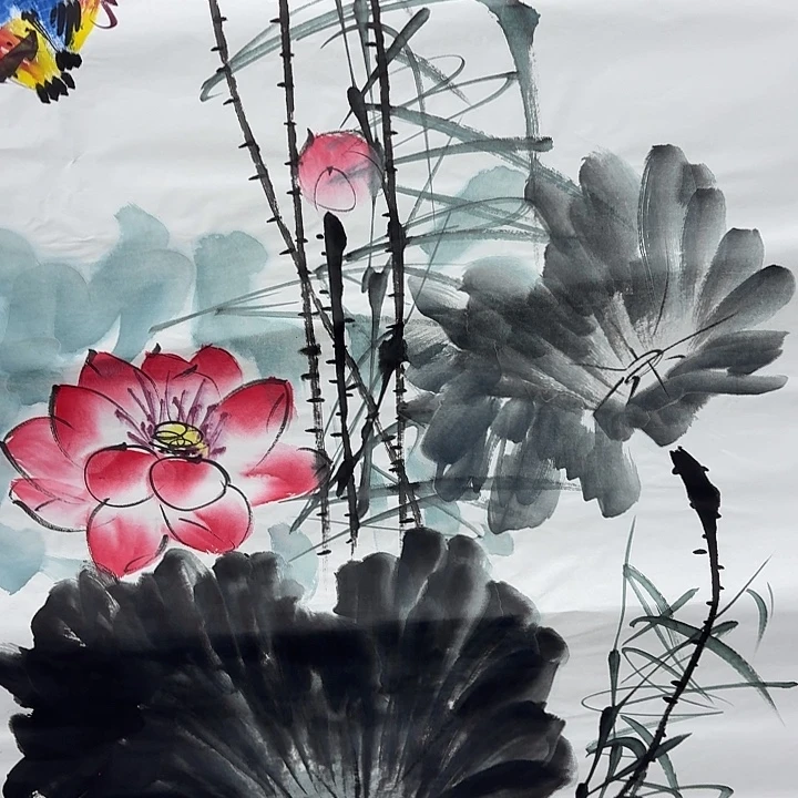 国画手绘国画作品