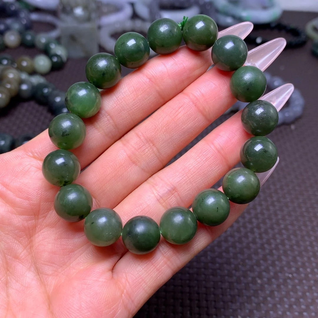 未镶嵌手串和田玉卡12