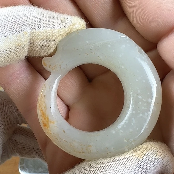 和田玉挂件未镶嵌春***林