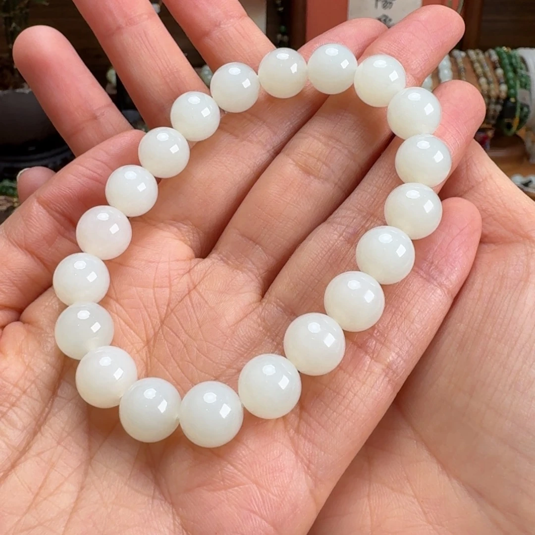 和田玉（糖玉）未镶嵌手链