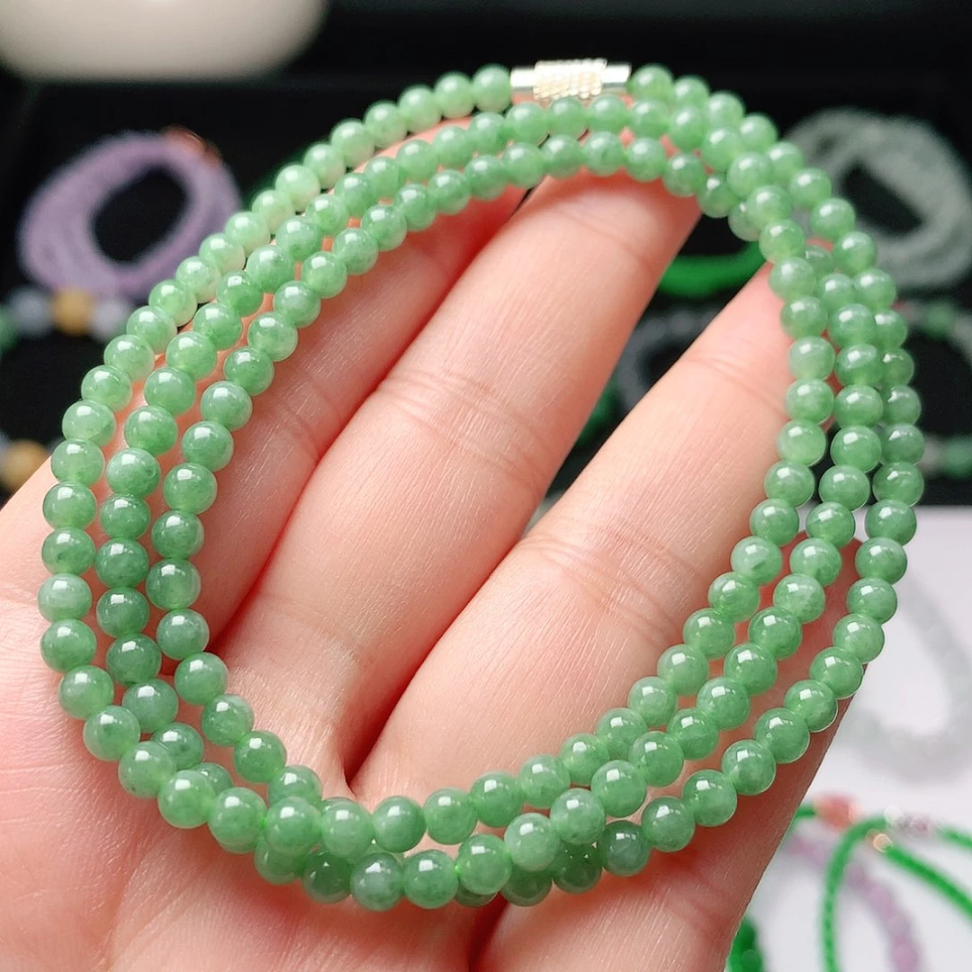 翡翠未镶嵌手链翡翠
