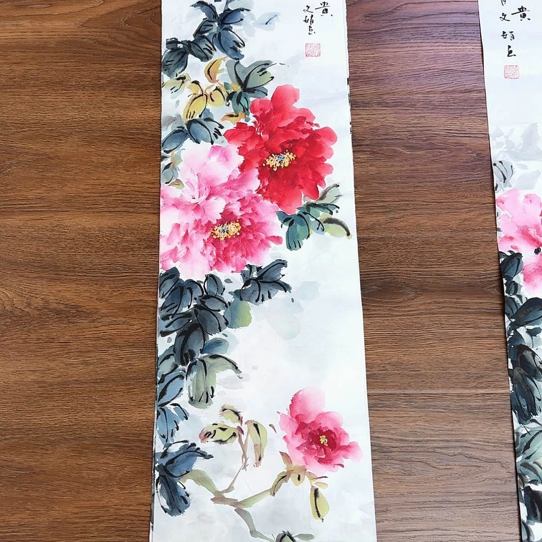 国画国画作品集一个由