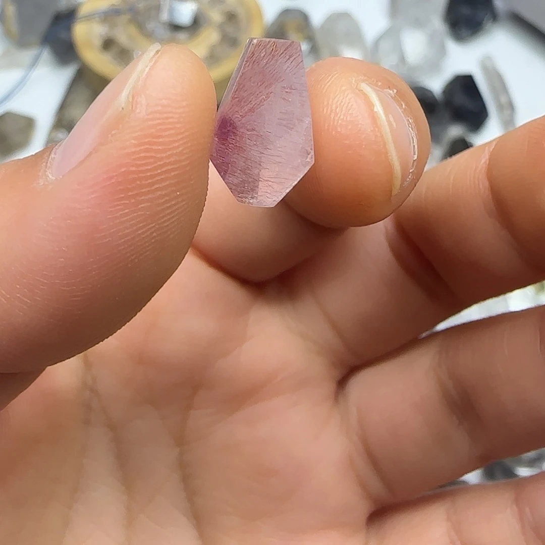 水晶未镶嵌珠宝半成品