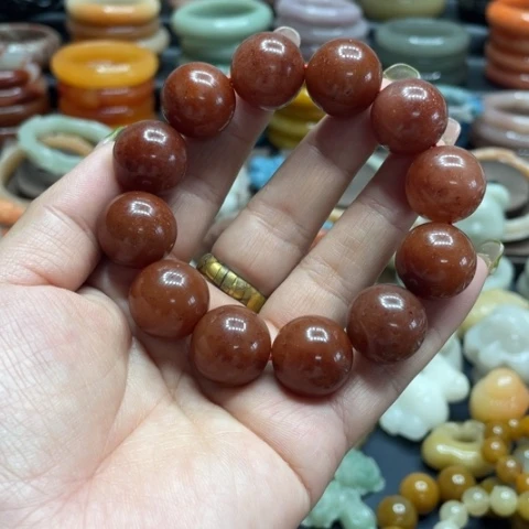 颈饰合金石英质玉微微瑕