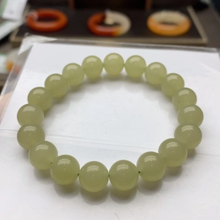 石英质玉（黄龙玉）未镶嵌手镯