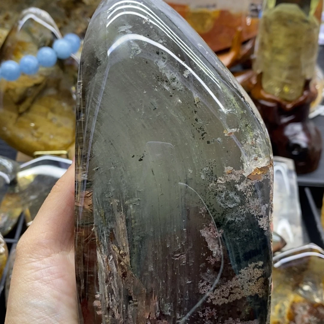 水晶未镶嵌珠宝半成品