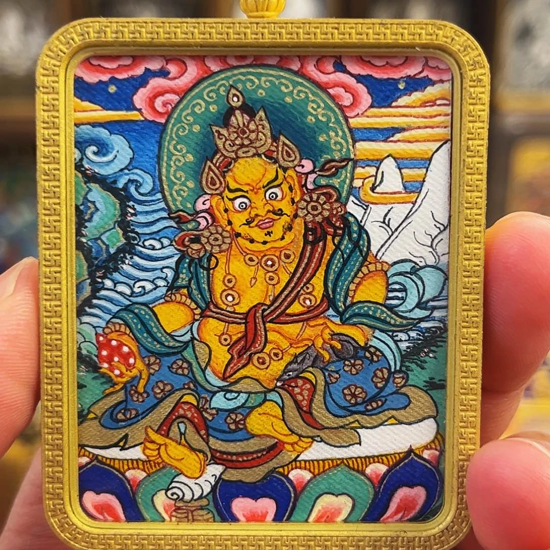 青海 手工绘制黄老爷
