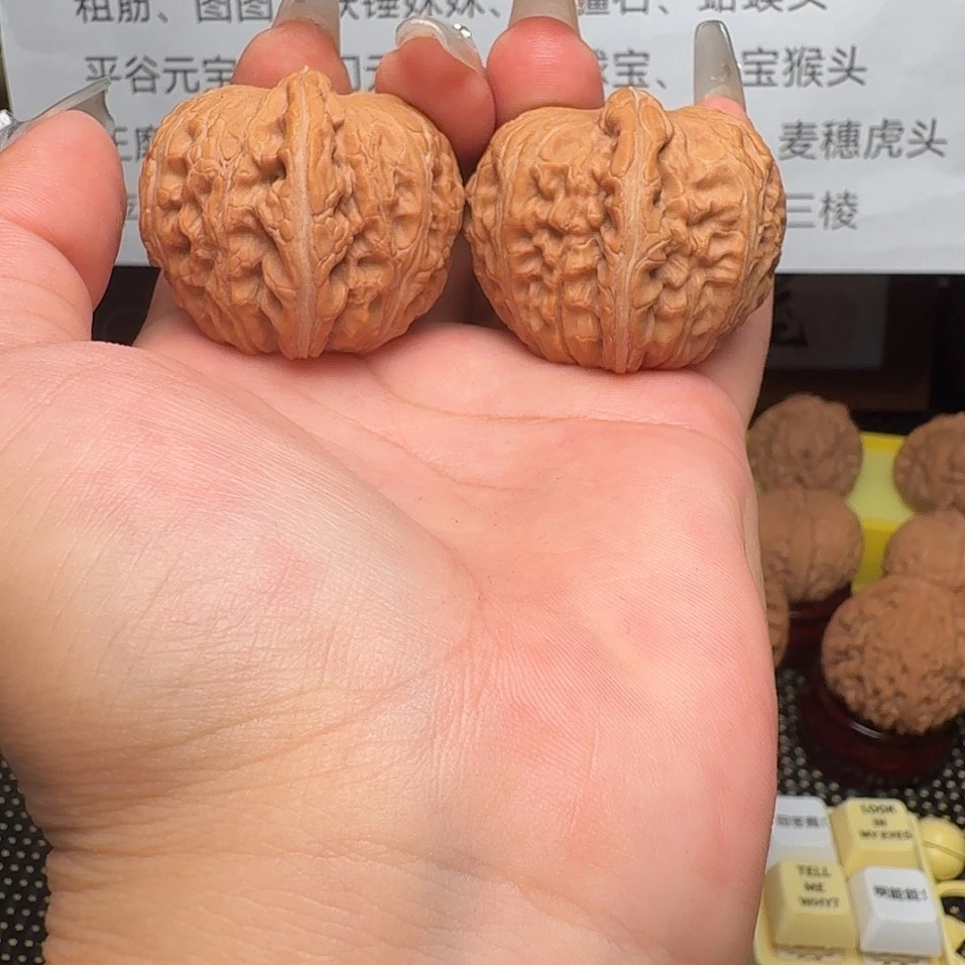 用***3吊坠文玩核桃全品无修 石门元宝39尺