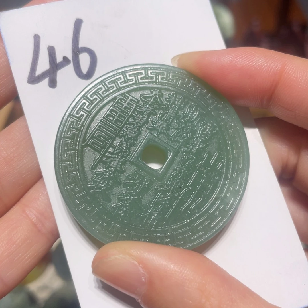 岫玉未镶嵌颈饰颈饰