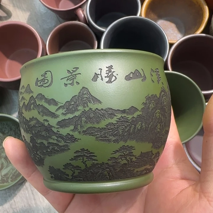 茶杯紫砂全手工制作工艺