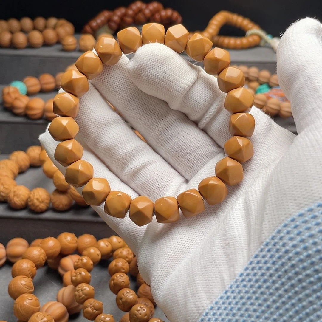 猴头核桃吊坠小*米唐八棱