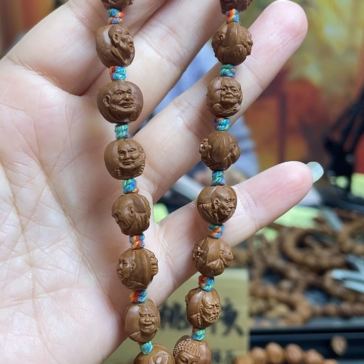 手串/手链橄榄核龙纹桃核