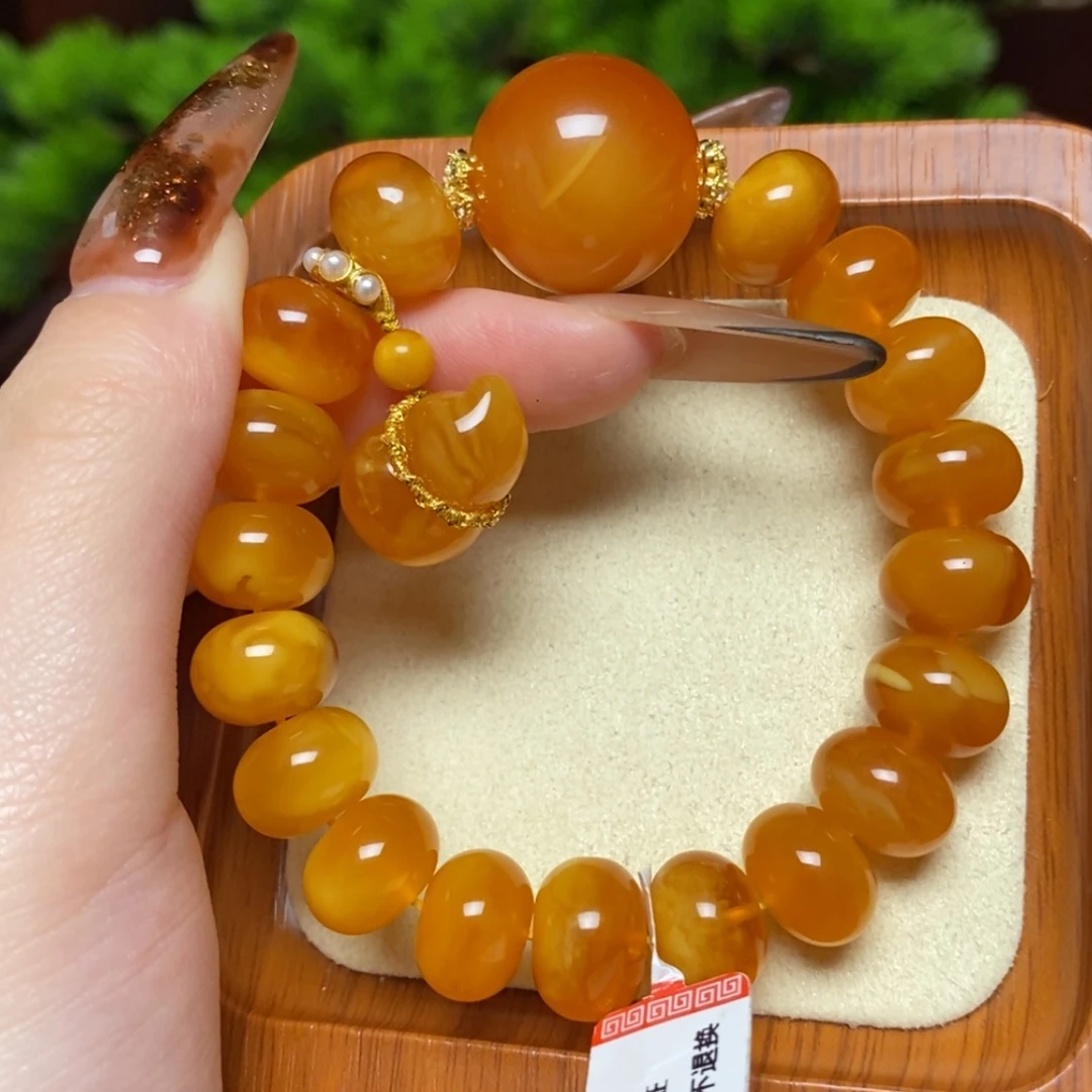 【闪购商品】手链蜜蜡未镶嵌手串
