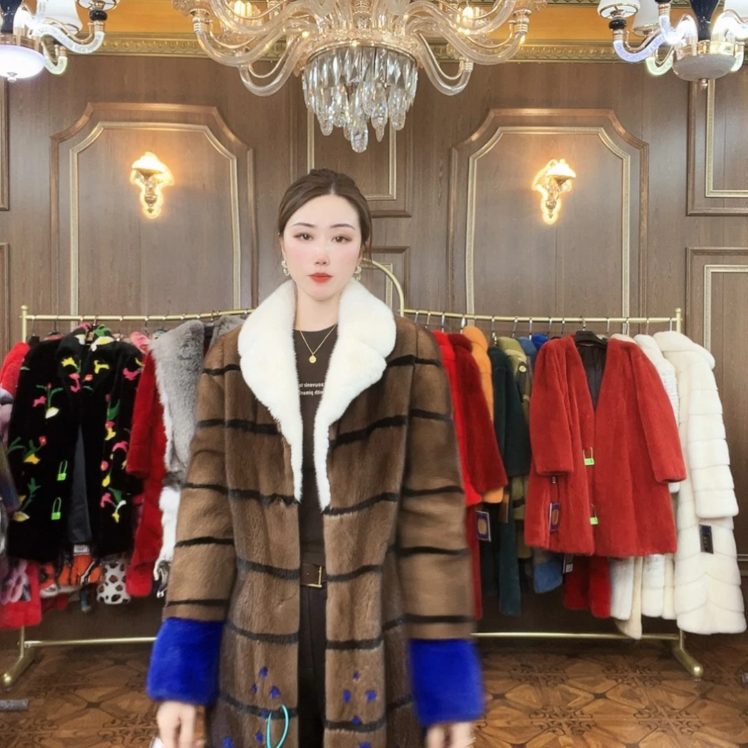 貂皮大衣时尚潮流
