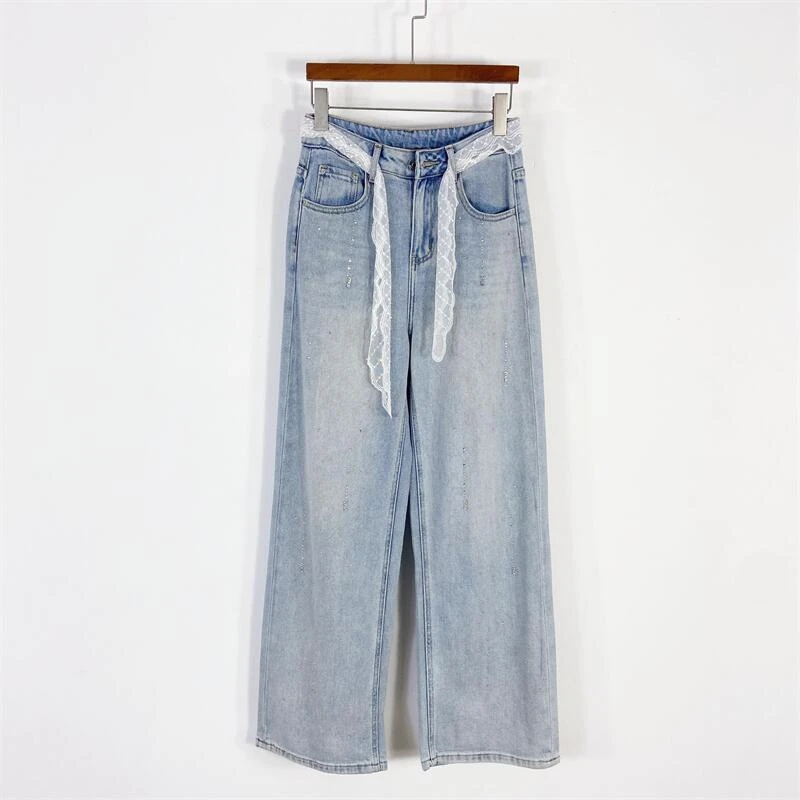 【77衣橱】ES7651精品女装牛仔裤【红人上新】