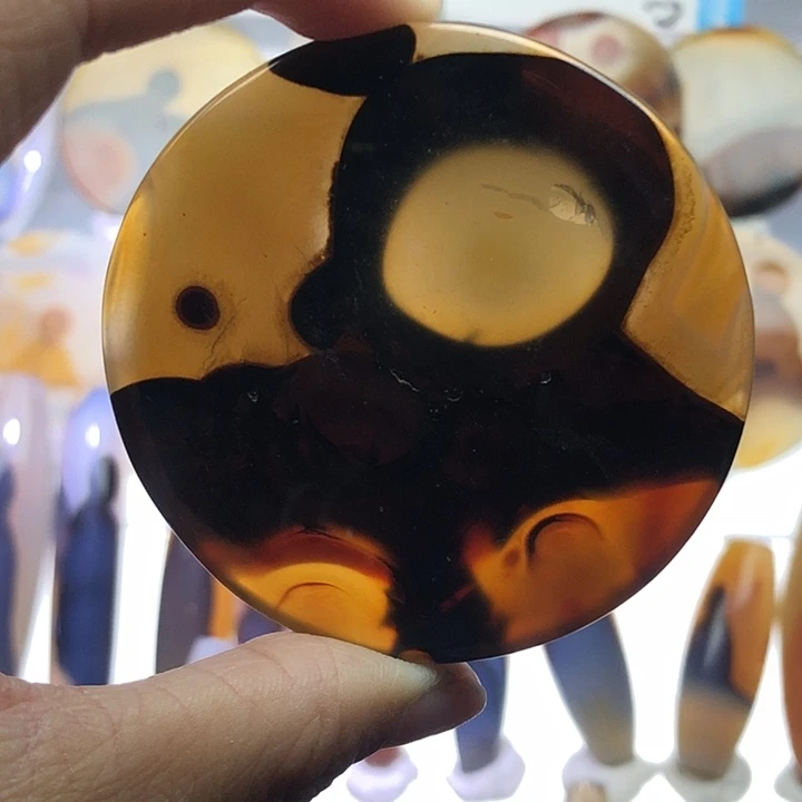 查罗石未镶嵌珠宝半成品149霞