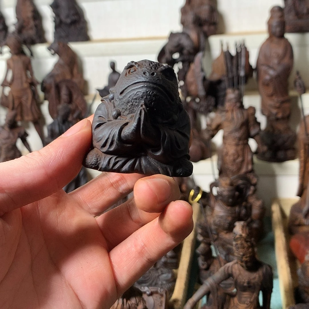 苏****柏木（崖柏）青蛙50