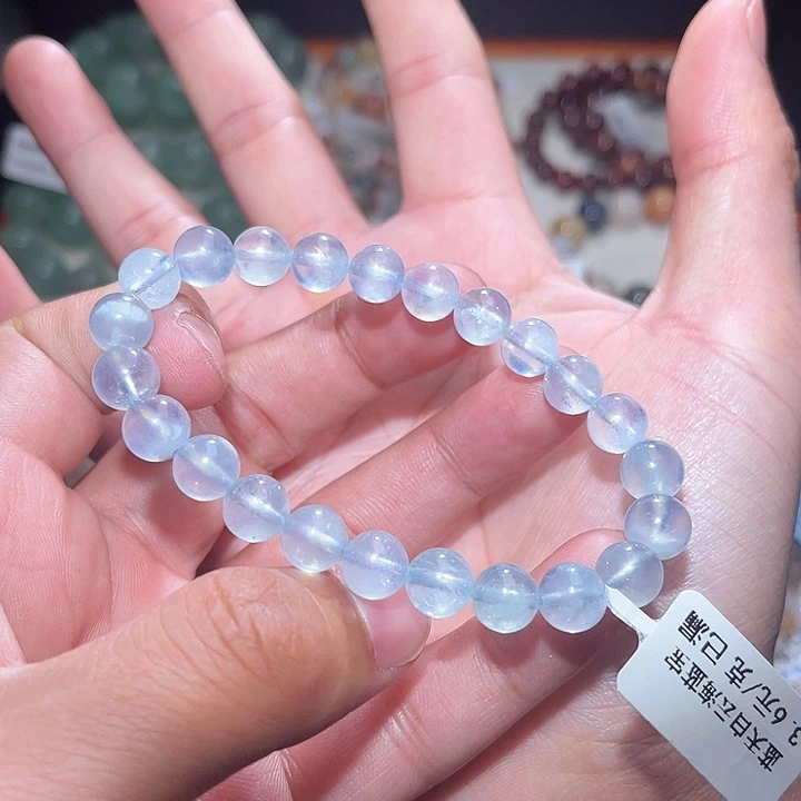 水晶手链未镶嵌258号主图手串  8+